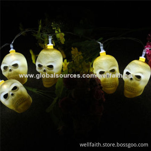 LED String of Light with Hallowmas Decorated, 110/220V Voltage